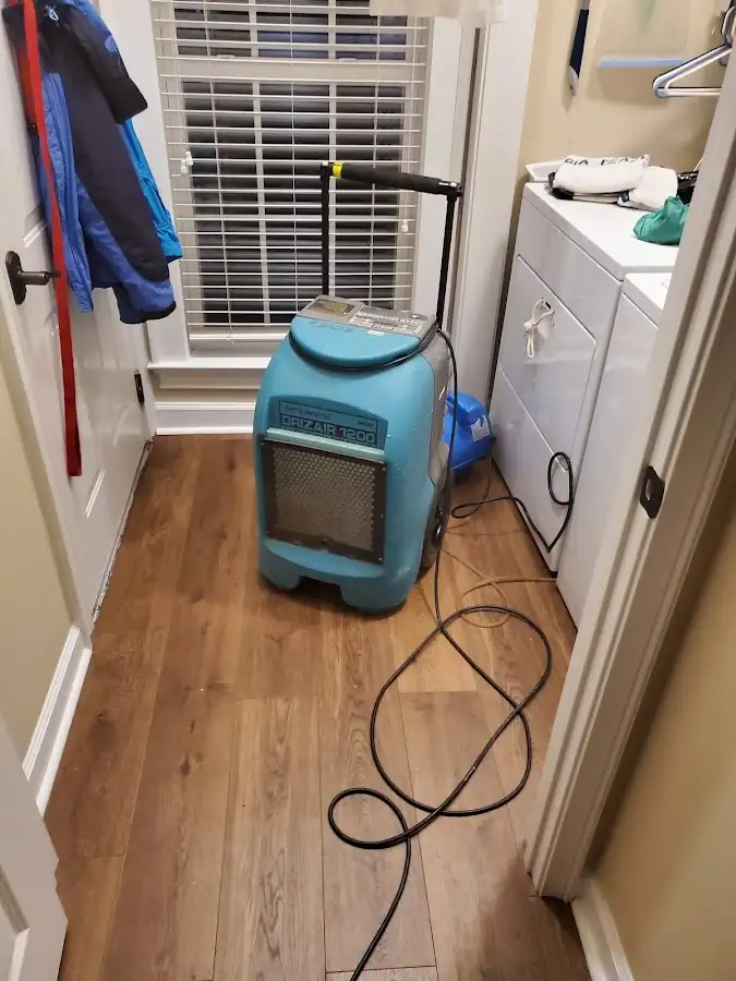 Commercial dehumidifier deployed for Crawl Space Restoration in Morehead City